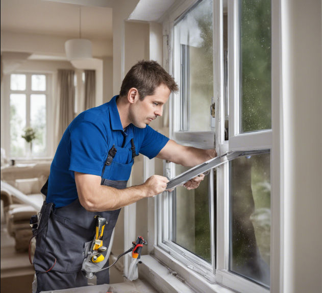 Blog 1 a glazier repairing double glazing unit