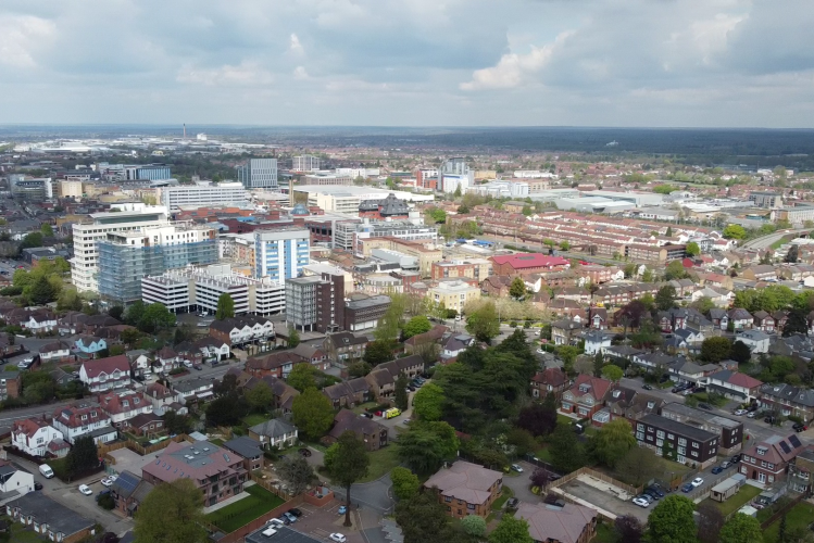 slough city view images